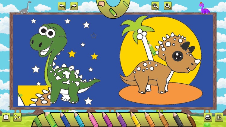 Dinosaur Colorings screenshot-7