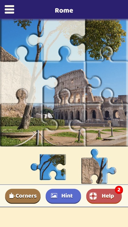 Rome Sightseeing Puzzle