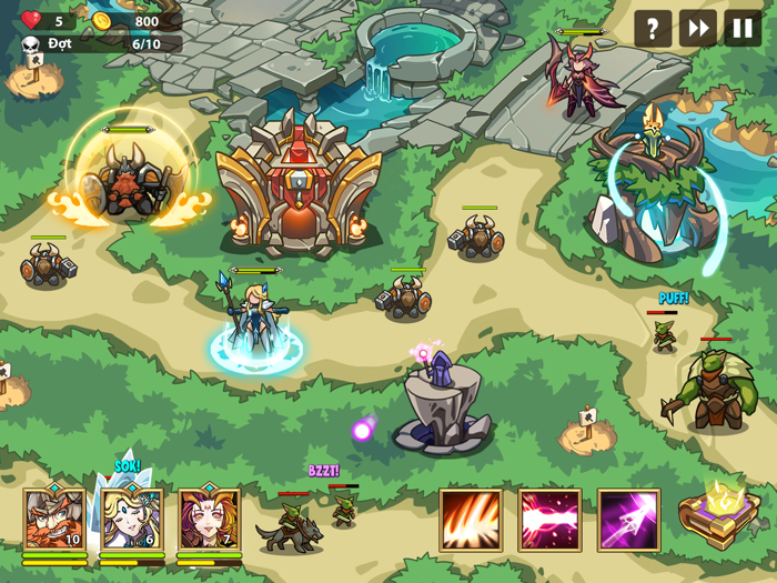 Kingdom War Premium TD Games