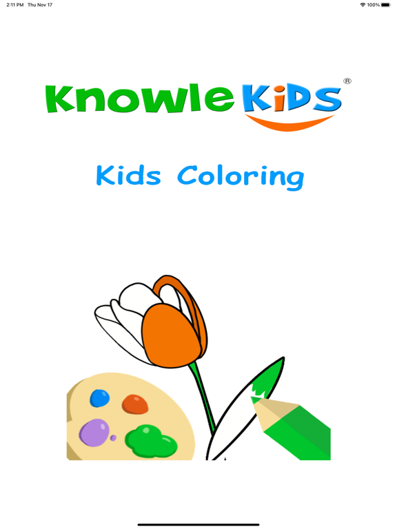 KnowleKids Coloring Ipad images