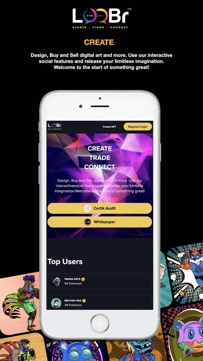 LooBr - Social NFT Marketplace