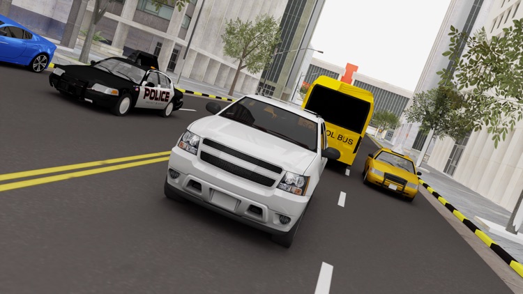 Crazy City Car Driving Game 3D screenshot-5