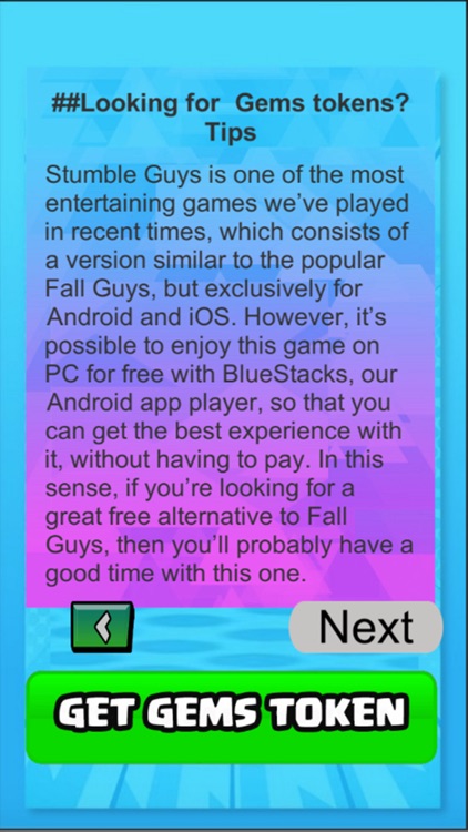 Tokens & Gems for Stumble Guys