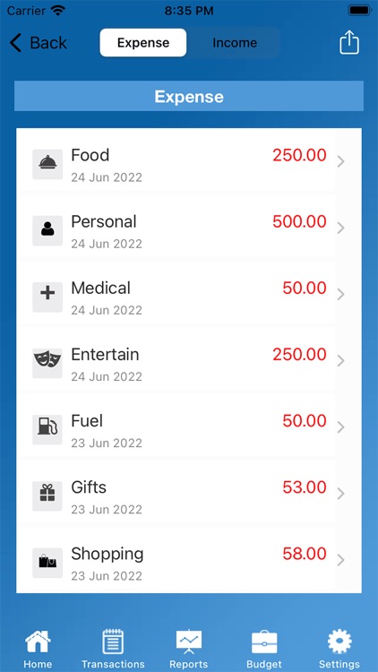 Spending Tracker Income Pro