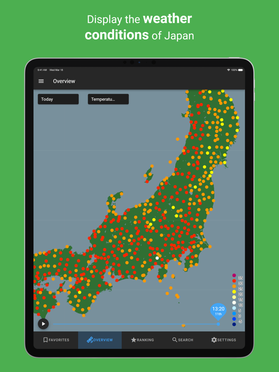 Weather Observations JAPAN screenshot 2