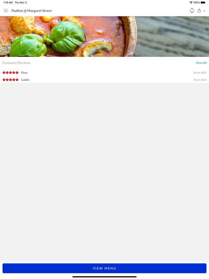 Padthai  Margaret Street