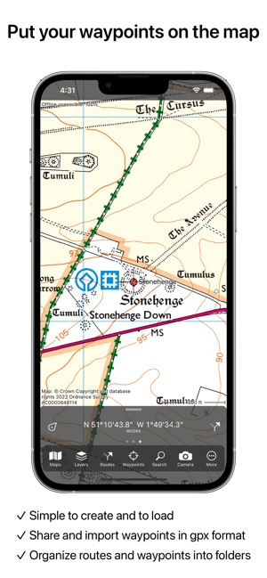 slogan Skru ned montage Topo GPS on the App Store