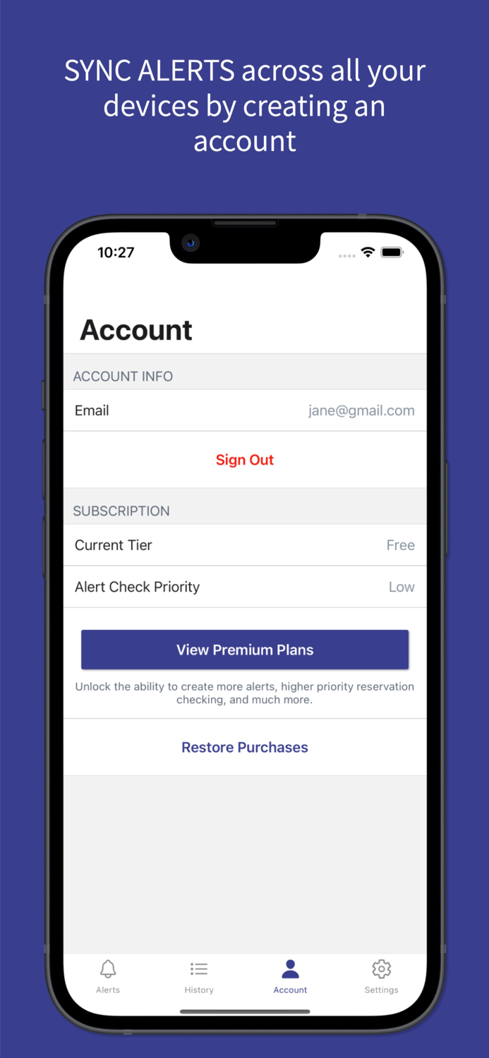 Dining Alerts for Disney Parks