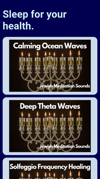 Jewish Meditation Sounds