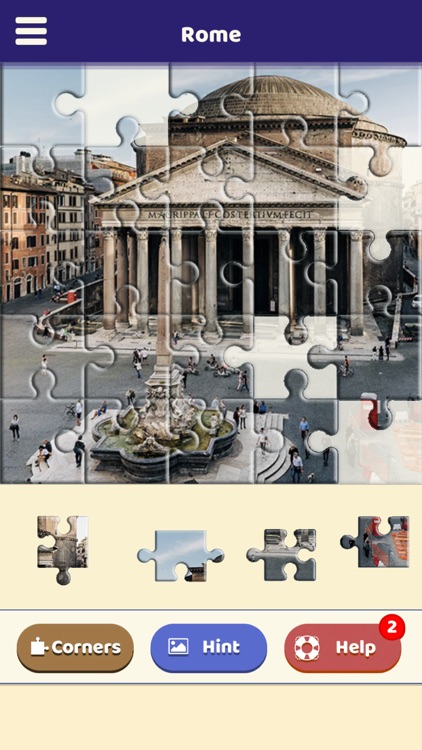 Rome Sightseeing Puzzle