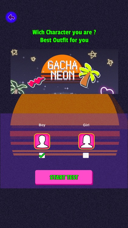 Glitch Gacha Neon Race Fans by El horri Rachida
