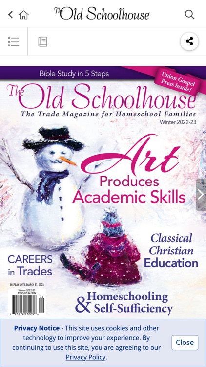 The Old Schoolhouse Magazine