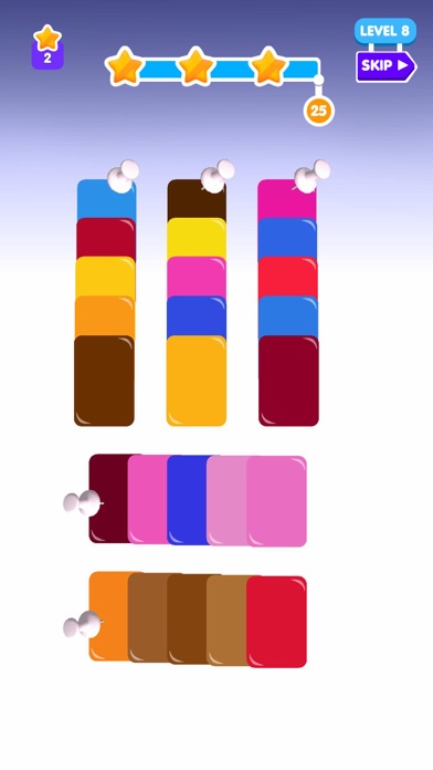 Color Sort Stack screenshot 2