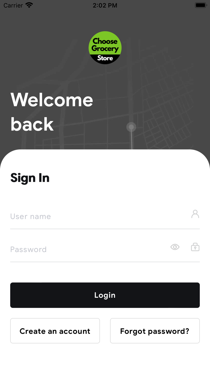 Choose Grocery Store