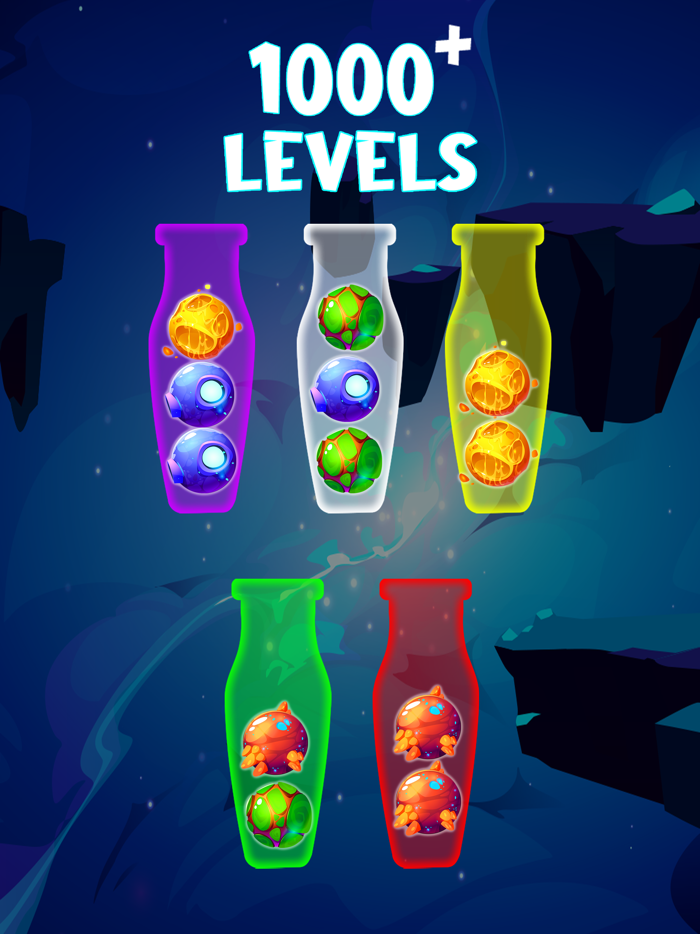 Galaxy Color Ball Sort Games