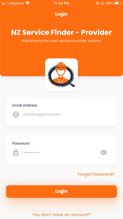 NZ Service Finder - Provider