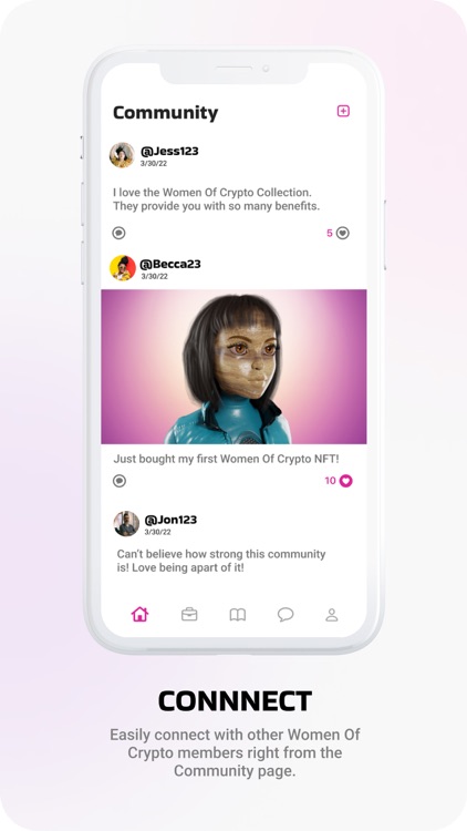 Women Of Crypto App (WOC)