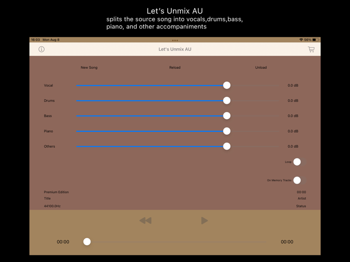 Let’s Unmix Audio Unit