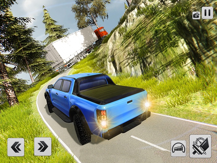 Mountain Hill Climb Racing 3D