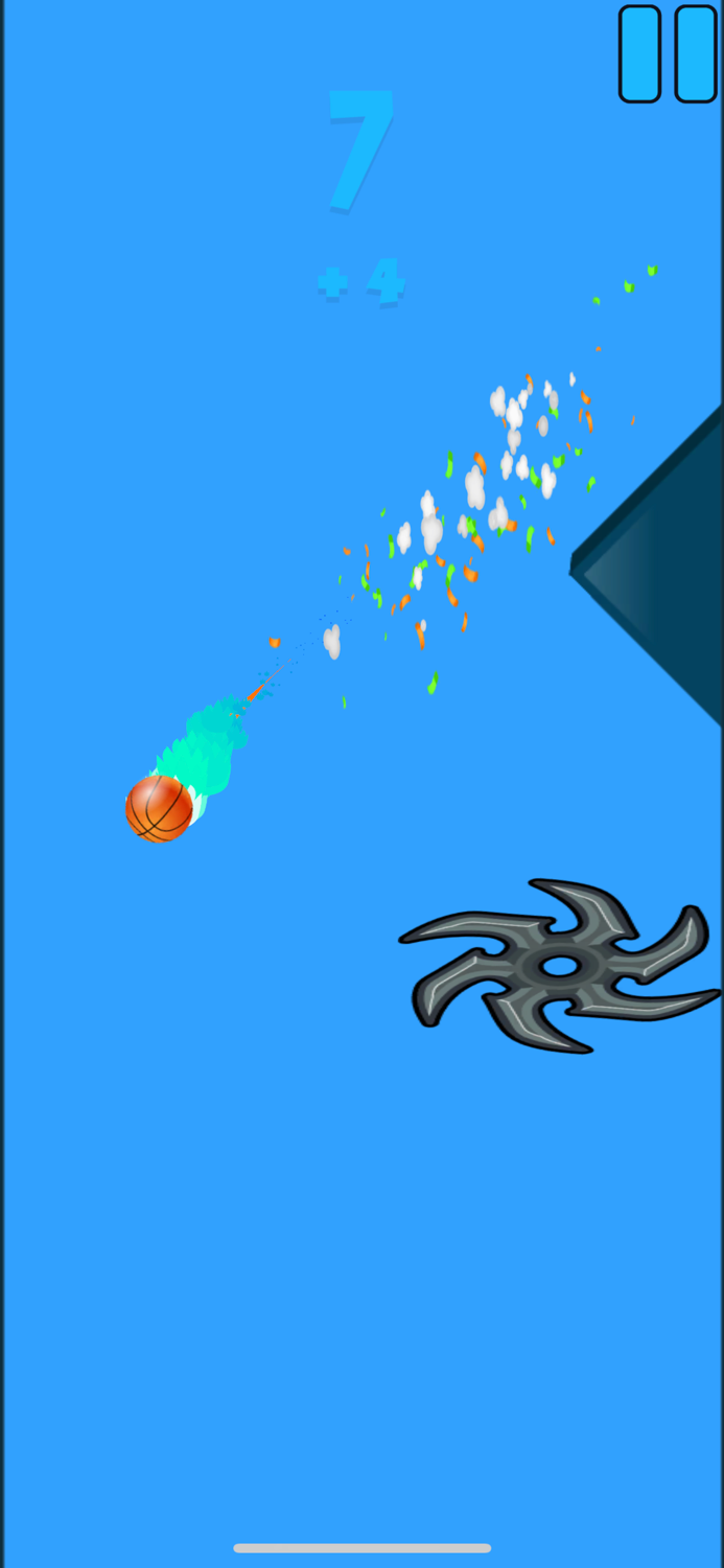 Flip Dunk Shot basketball game