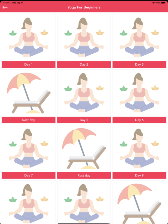 Yoga Workout- Personal Trainer screenshot 3