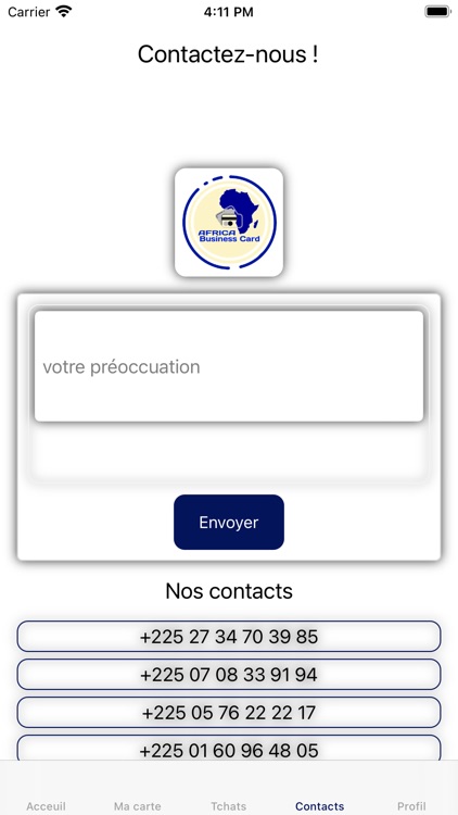 Africa Business Card screenshot-9