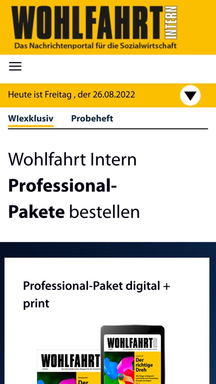 Wohlfahrt Intern