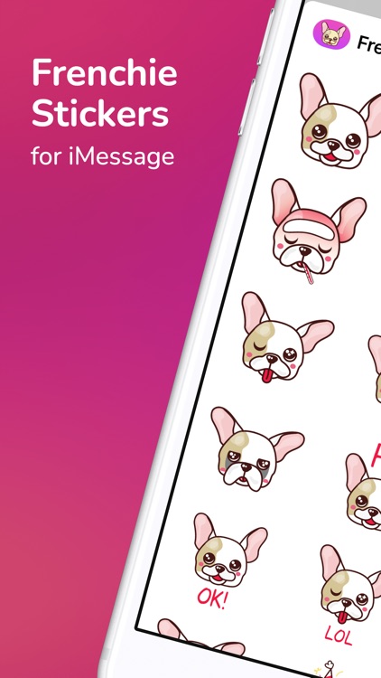 Frenchie Sticker Pack