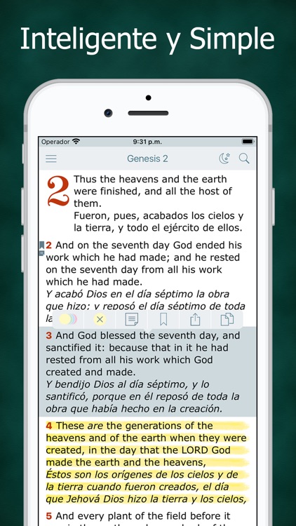 Spanish English Bible - Biblia