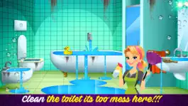 Game screenshot Barbie House Cleaning Game 3D apk