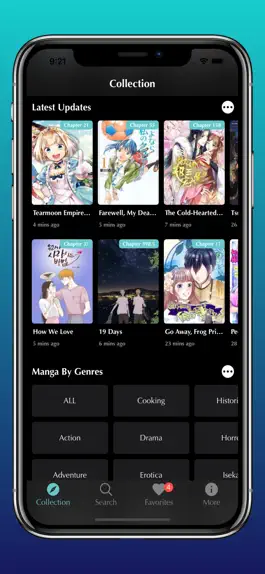 Game screenshot MangaNato - Manga Nato, Comics apk