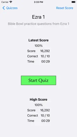 Game screenshot Bible Bowl Practice apk