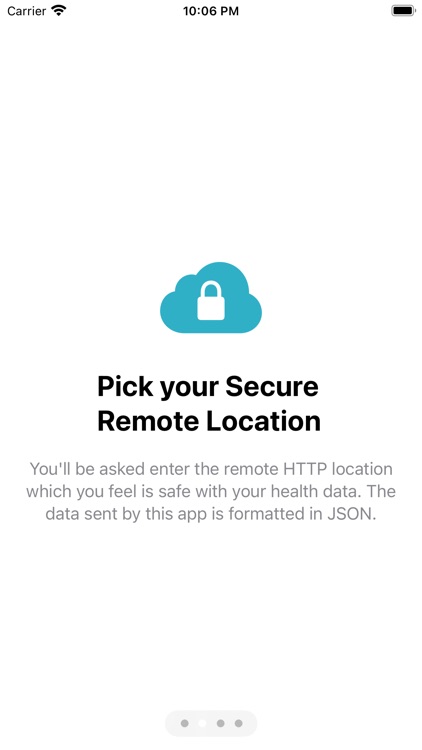 Remote Health Data Uploader