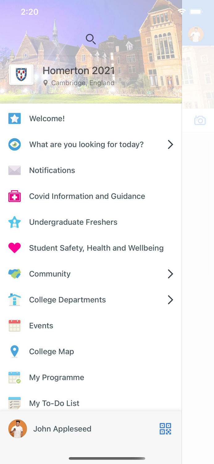 Homerton College 2021