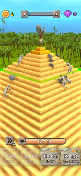 Game screenshot Idle Pyramid Defense mod apk