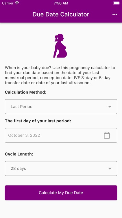 Pregnancy Due Date Calculators By Miral Dayani 