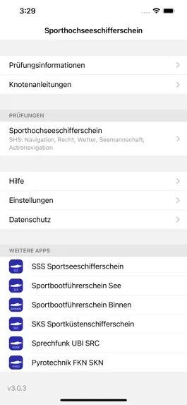 Game screenshot SHS Sporthochseeschifferschein mod apk