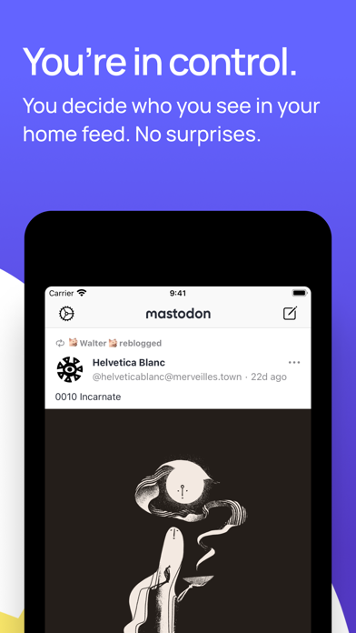 Mastodon for iPhone and iPad iphone images