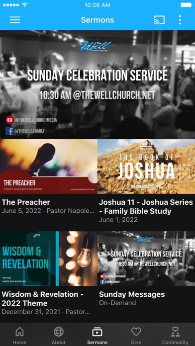 The Well Christian Community screenshot 2