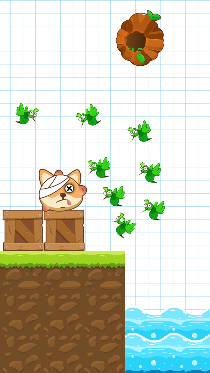 Save the Dog - Draw Rainbow