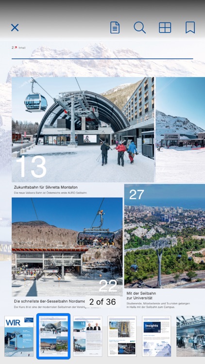 Doppelmayr Seilbahnen App