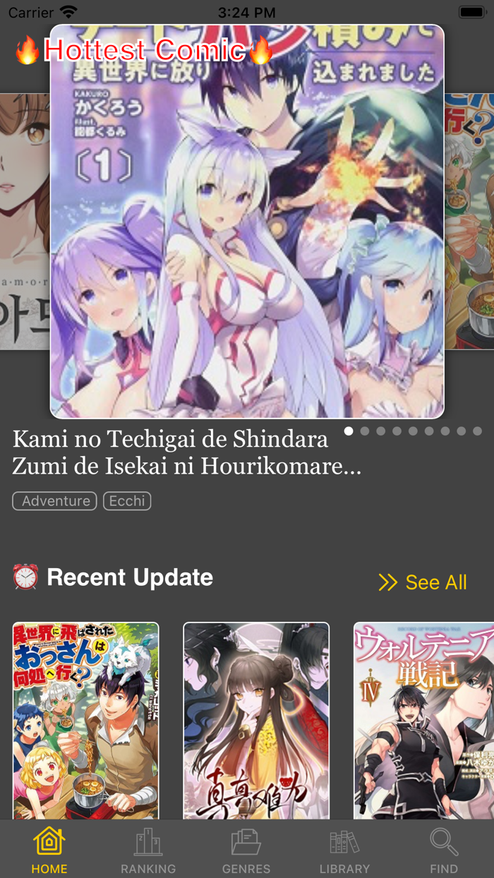 COMICS BOOKS - MANGA READER