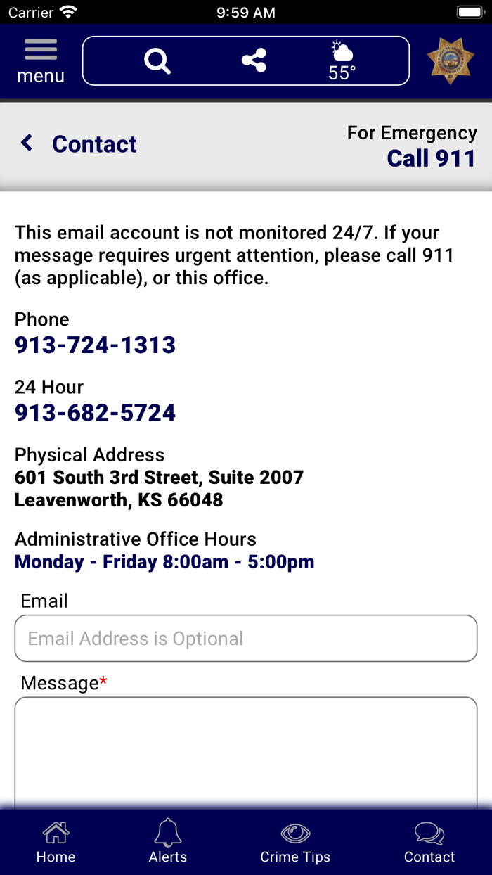 Leavenworth County KS Sheriff