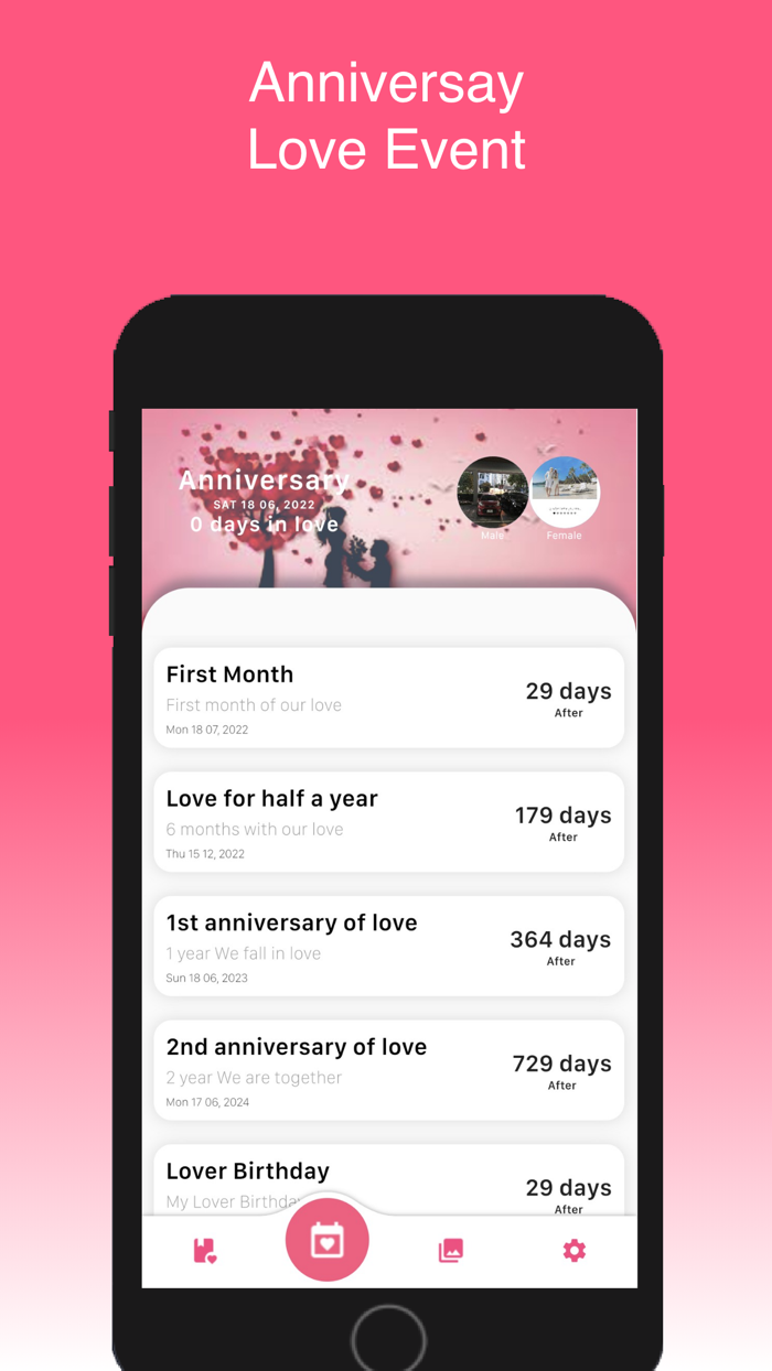 Love Diary Day Counter