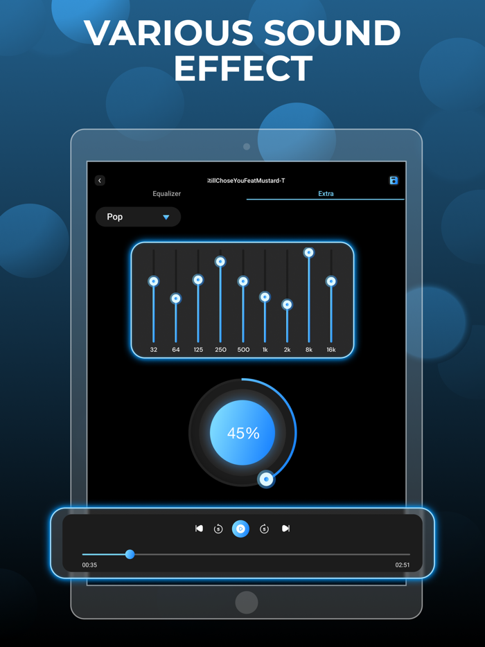 Volume Booster Bass Equalizer