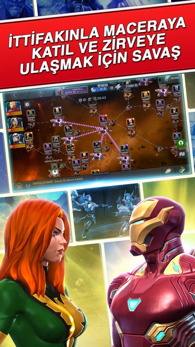 Marvel Şampiyonlar Turnuvası iphone ekran görüntüleri