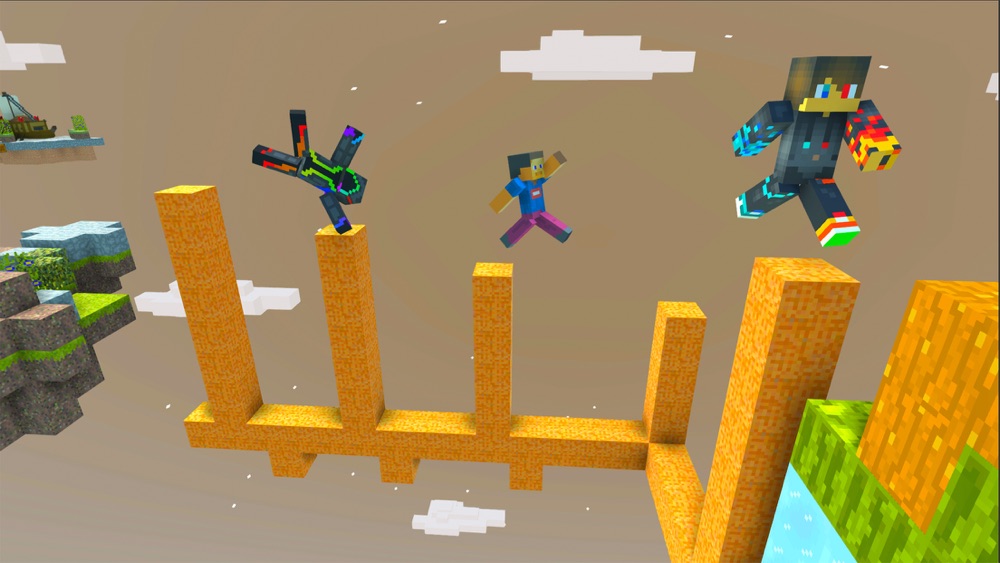 Craft Parkour 3D Blocky Race App for iPhone Free Download Craft