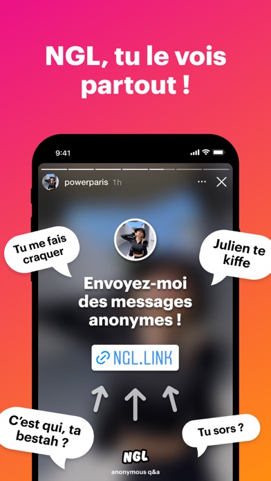 NGL - q&a anonymes NGL - q&a anonymes