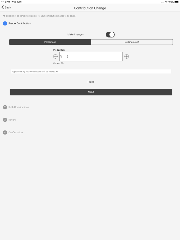 AGH Participant Retirement App