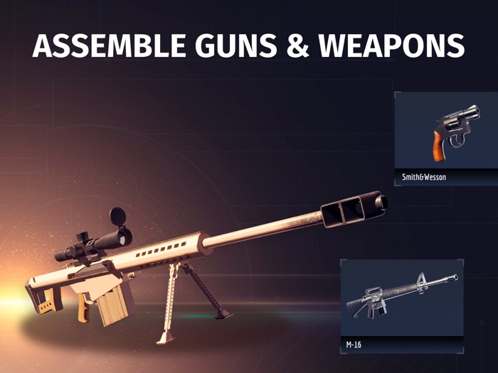 Weapon Disassembly Gun Sim 3D